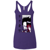 T-Shirts Purple / X-Small Neo Tokyo Women's Triblend Racerback Tank