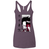 T-Shirts Vintage Purple / X-Small Neo Tokyo Women's Triblend Racerback Tank