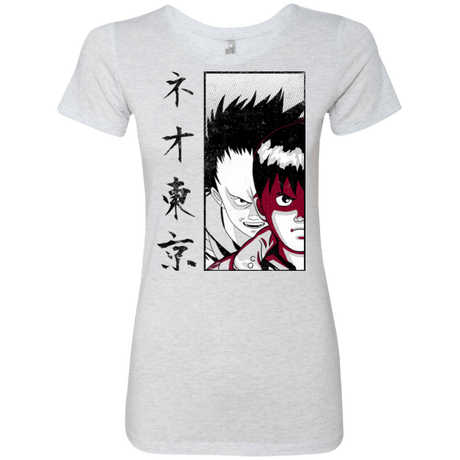 T-Shirts Heather White / Small Neo Tokyo Women's Triblend T-Shirt
