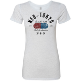 T-Shirts Heather White / Small Neo Tokyo Women's Triblend T-Shirt