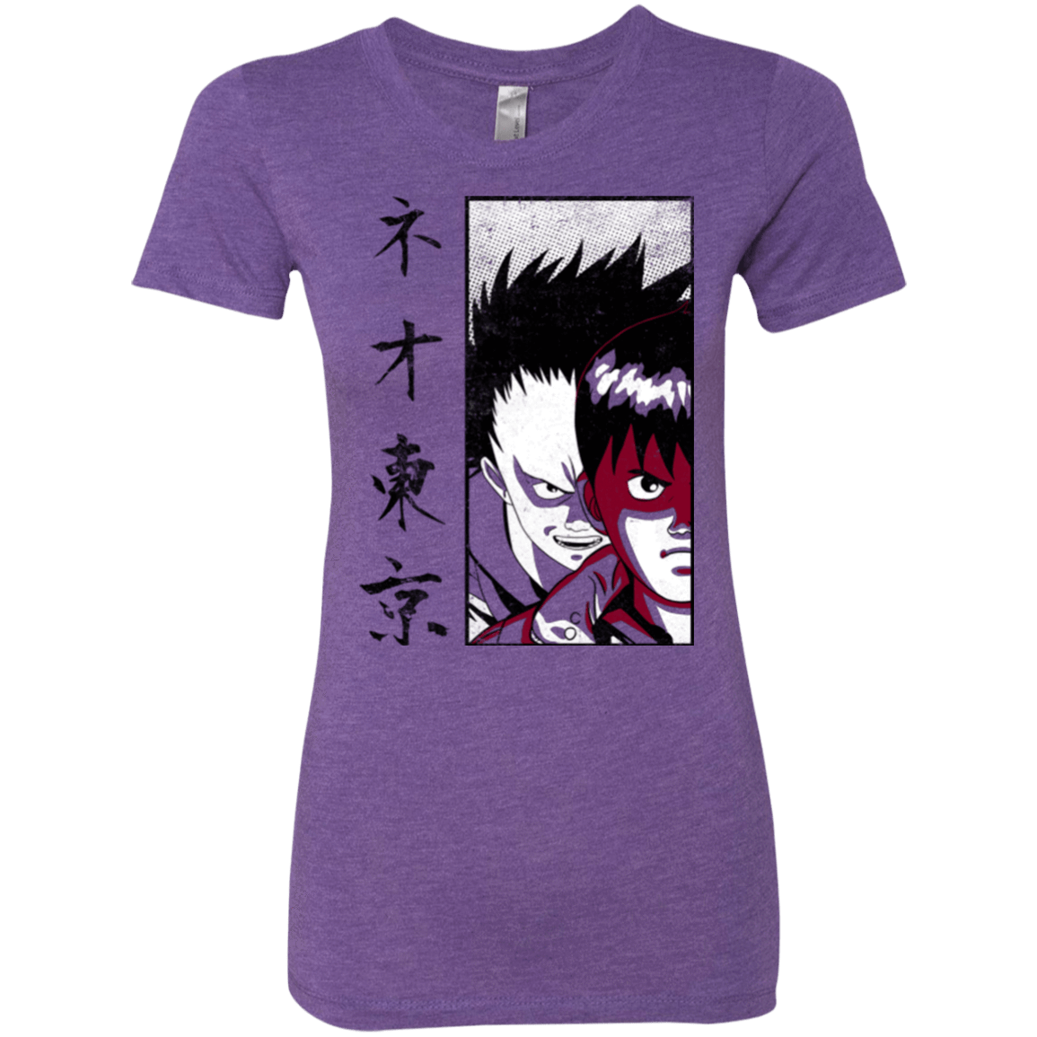 T-Shirts Purple Rush / Small Neo Tokyo Women's Triblend T-Shirt