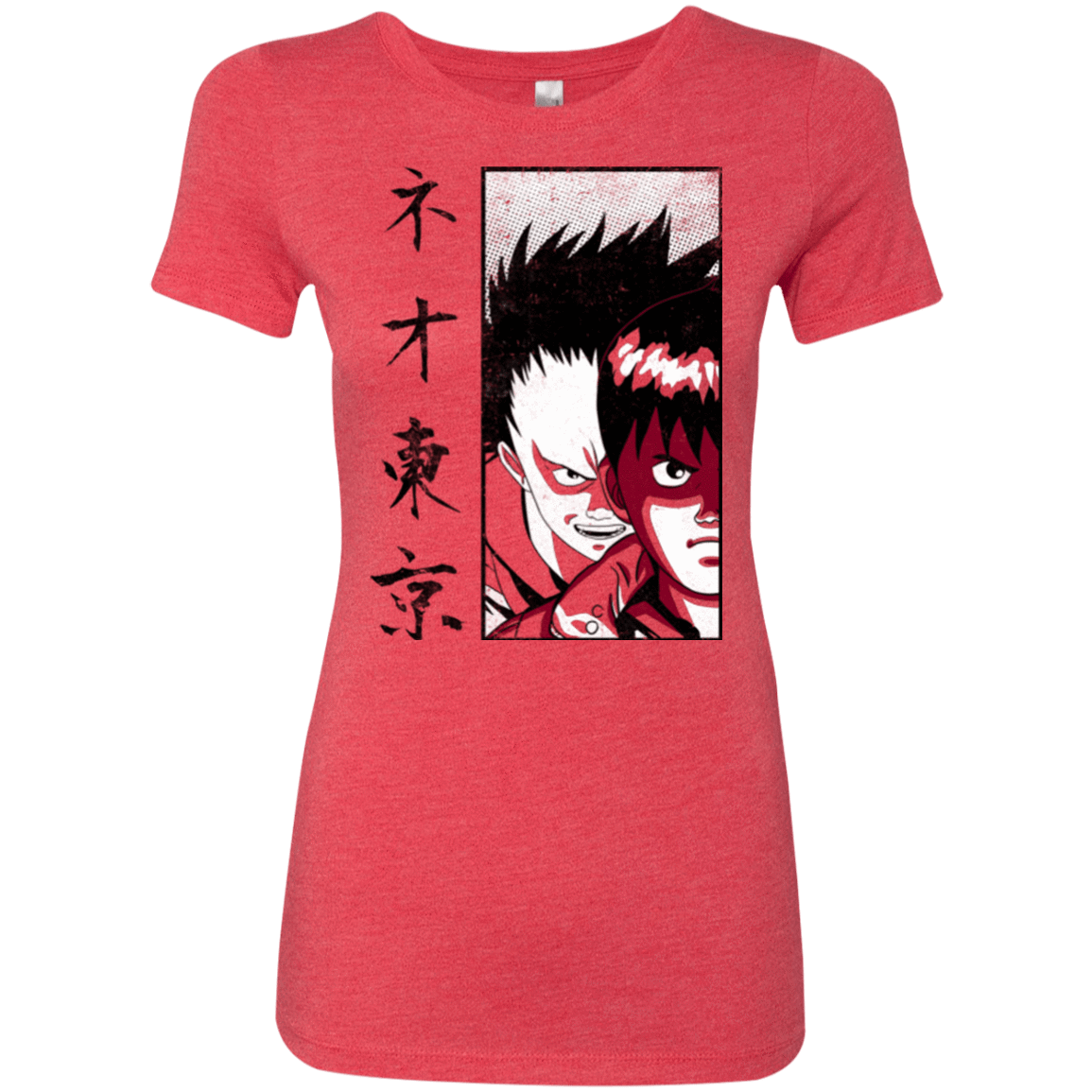 T-Shirts Vintage Red / Small Neo Tokyo Women's Triblend T-Shirt