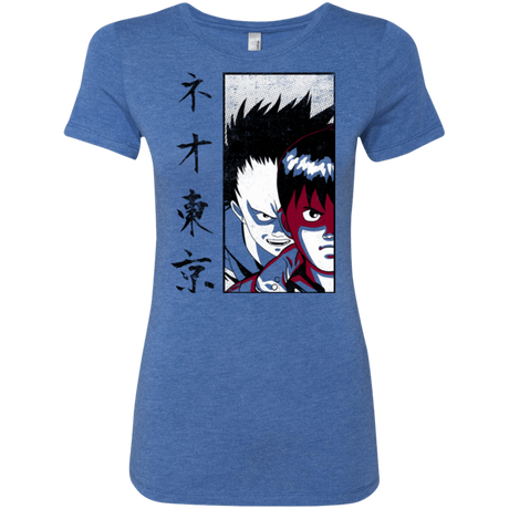 T-Shirts Vintage Royal / Small Neo Tokyo Women's Triblend T-Shirt