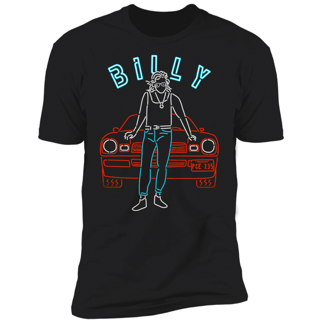 T-Shirts Black / X-Small Neon Billy Men's Premium T-Shirt