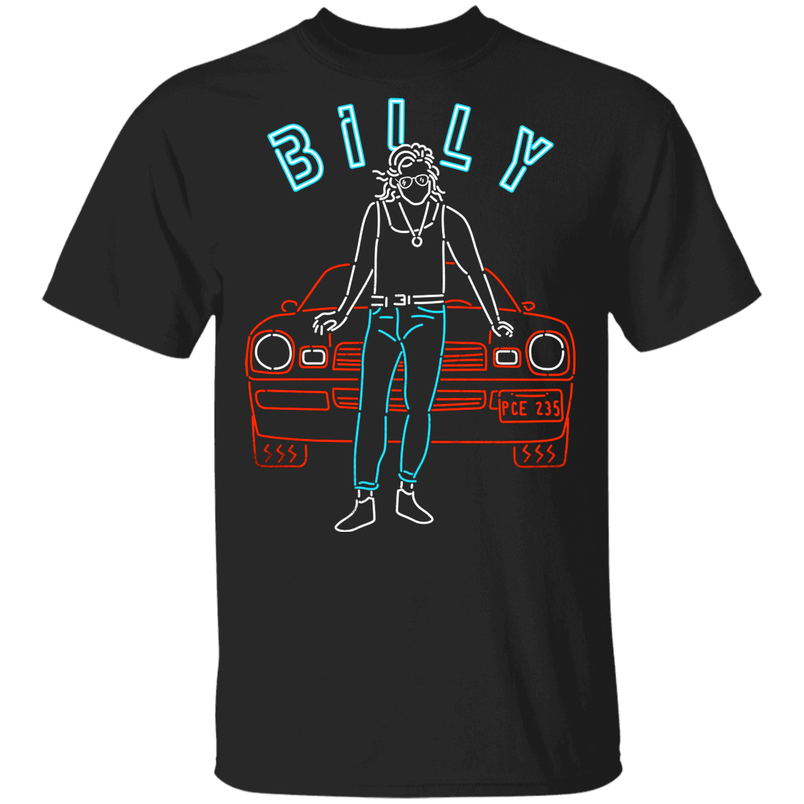 T-Shirts Black / YXS Neon Billy Youth T-Shirt