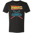 T-Shirts Vintage Black / S Neon Delorean Men's Triblend T-Shirt