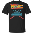 T-Shirts Black / S Neon Delorean T-Shirt