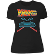 T-Shirts Black / X-Small Neon Delorean Women's Premium T-Shirt