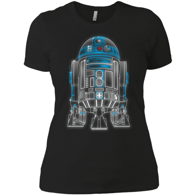 T-Shirts Black / X-Small Neon Droid Women's Premium T-Shirt