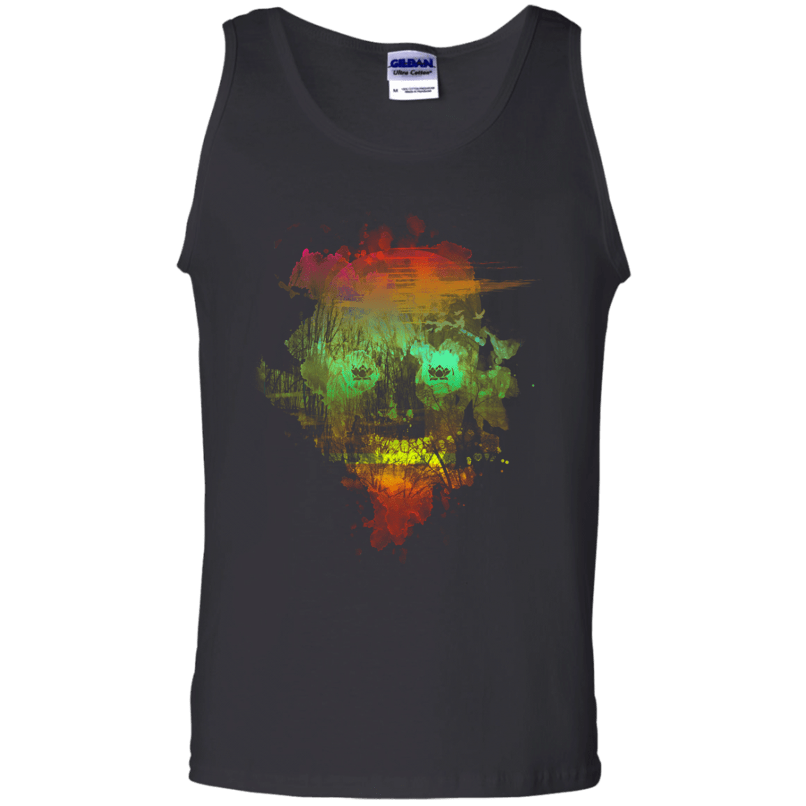 Neon Skully Men's Tank Top