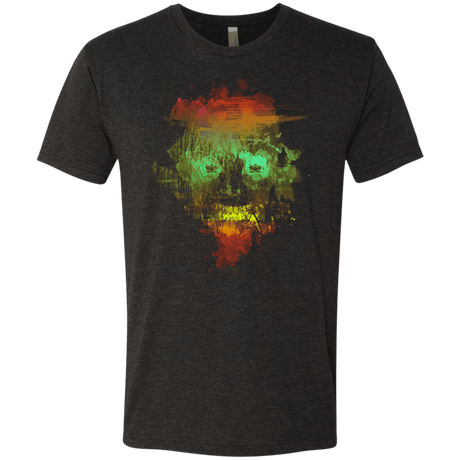 T-Shirts Vintage Black / S Neon Skully Men's Triblend T-Shirt