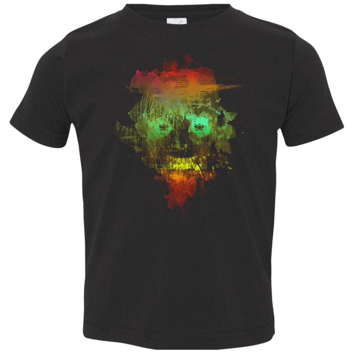 Neon Skully Toddler Premium T-Shirt