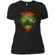 T-Shirts Black / X-Small Neon Skully Women's Premium T-Shirt