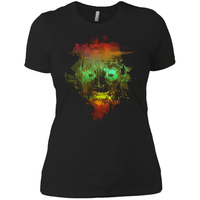 T-Shirts Black / X-Small Neon Skully Women's Premium T-Shirt