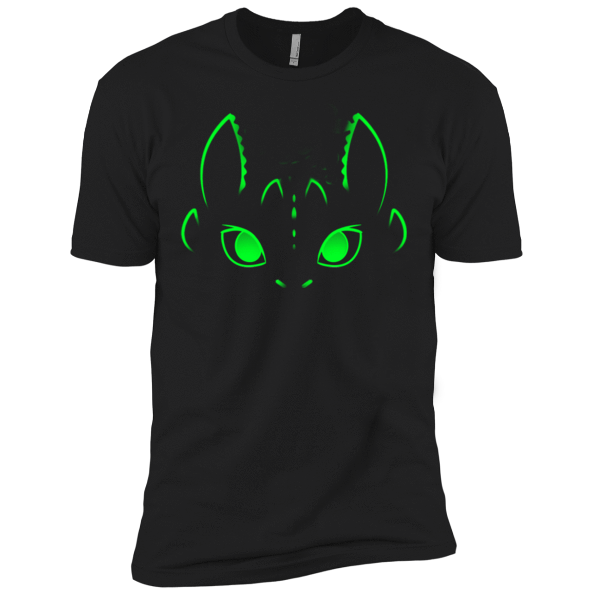 T-Shirts Black / X-Small Neon Toothless Men's Premium T-Shirt