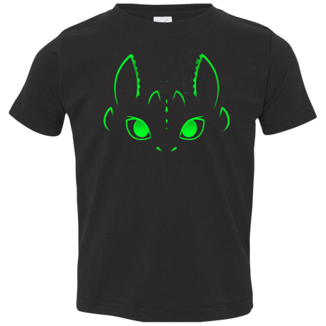 T-Shirts Black / 2T Neon Toothless Toddler Premium T-Shirt