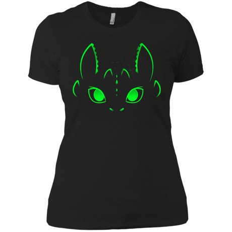 T-Shirts Black / X-Small Neon Toothless Women's Premium T-Shirt