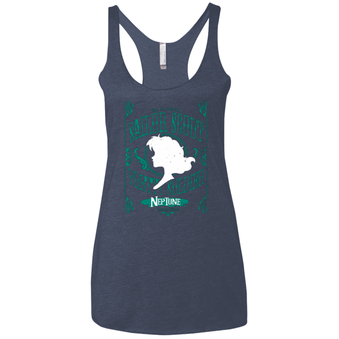 T-Shirts Vintage Navy / X-Small Neptune Women's Triblend Racerback Tank