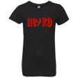 T-Shirts Black / YXS NERD Girls Premium T-Shirt