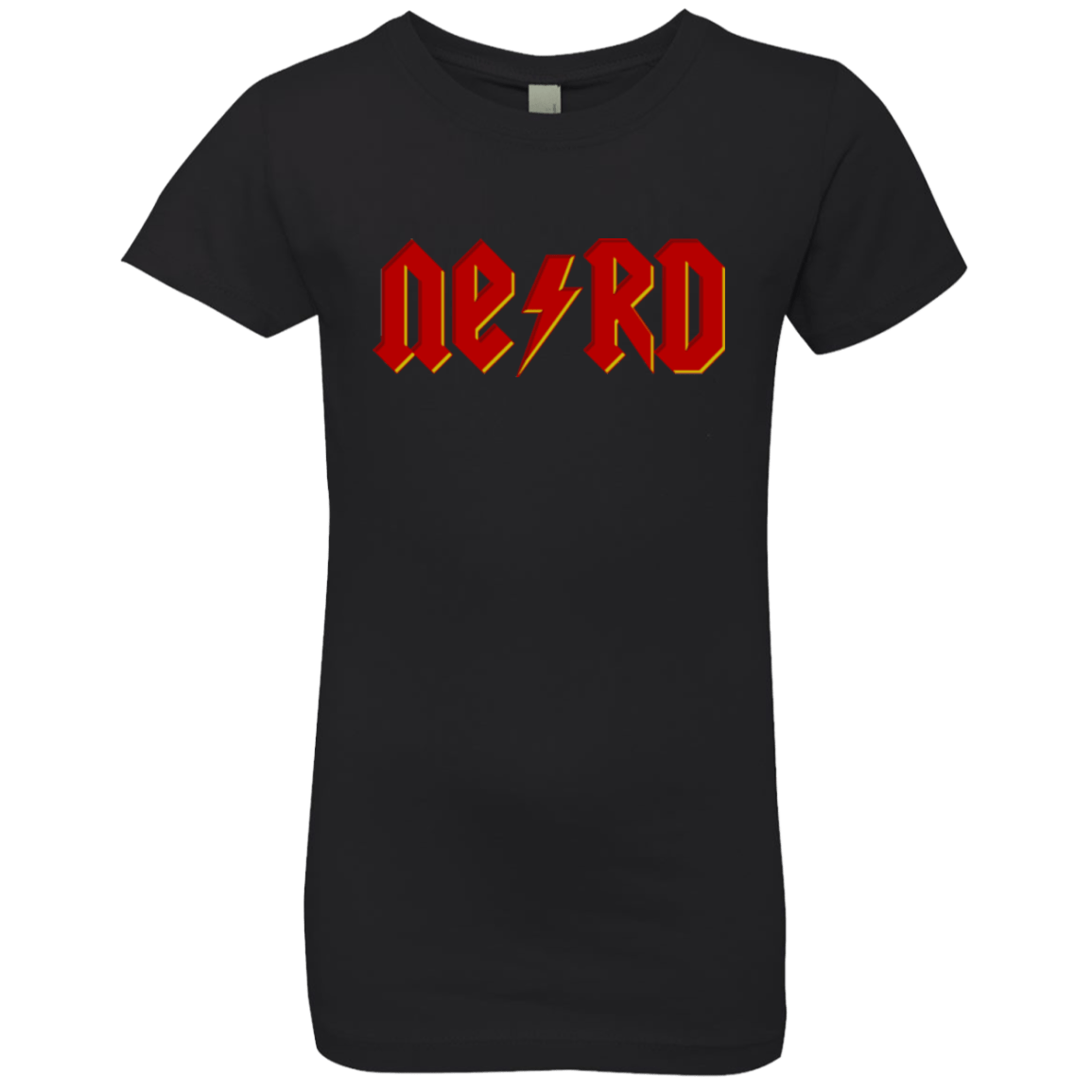 T-Shirts Black / YXS NERD Girls Premium T-Shirt