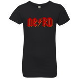 T-Shirts Black / YXS NERD Girls Premium T-Shirt