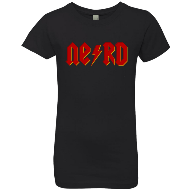 T-Shirts Black / YXS NERD Girls Premium T-Shirt