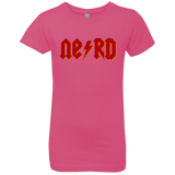 T-Shirts Hot Pink / YXS NERD Girls Premium T-Shirt