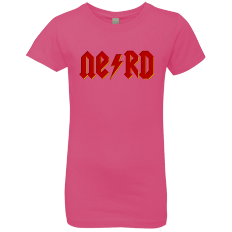 T-Shirts Hot Pink / YXS NERD Girls Premium T-Shirt