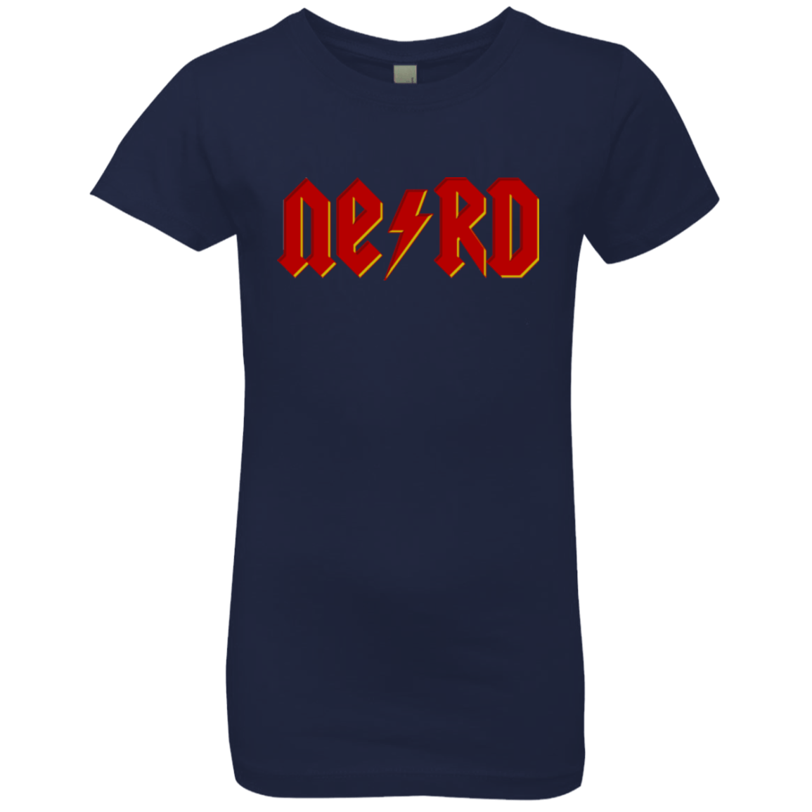 T-Shirts Midnight Navy / YXS NERD Girls Premium T-Shirt