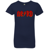 T-Shirts Midnight Navy / YXS NERD Girls Premium T-Shirt