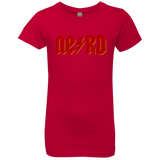 T-Shirts Red / YXS NERD Girls Premium T-Shirt