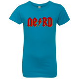 T-Shirts Turquoise / YXS NERD Girls Premium T-Shirt