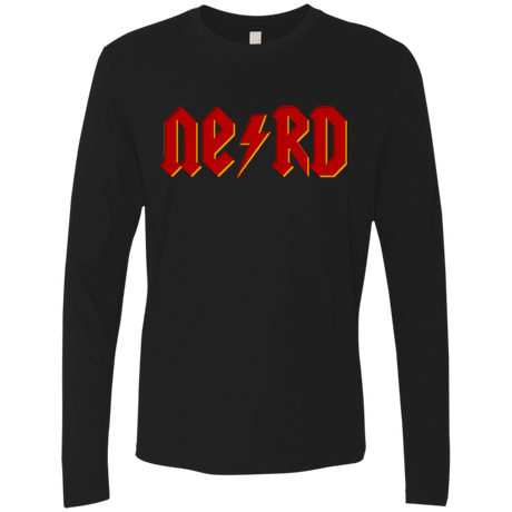 T-Shirts Black / Small NERD Men's Premium Long Sleeve