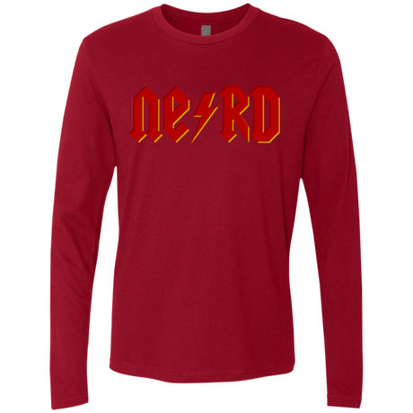 T-Shirts Cardinal / Small NERD Men's Premium Long Sleeve