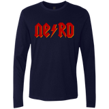 T-Shirts Midnight Navy / Small NERD Men's Premium Long Sleeve
