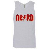 T-Shirts Heather Grey / Small NERD Men's Premium Tank Top