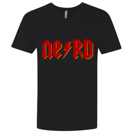 T-Shirts Black / X-Small NERD Men's Premium V-Neck