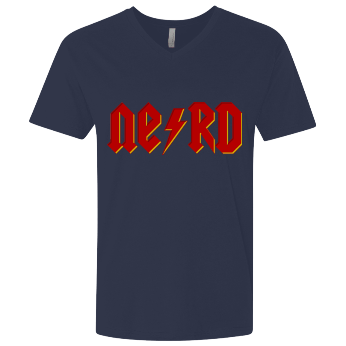 T-Shirts Midnight Navy / X-Small NERD Men's Premium V-Neck