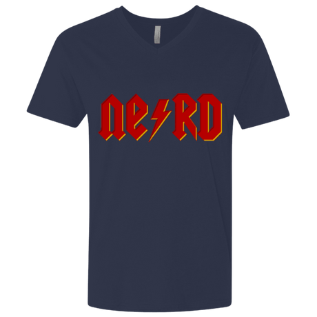 T-Shirts Midnight Navy / X-Small NERD Men's Premium V-Neck