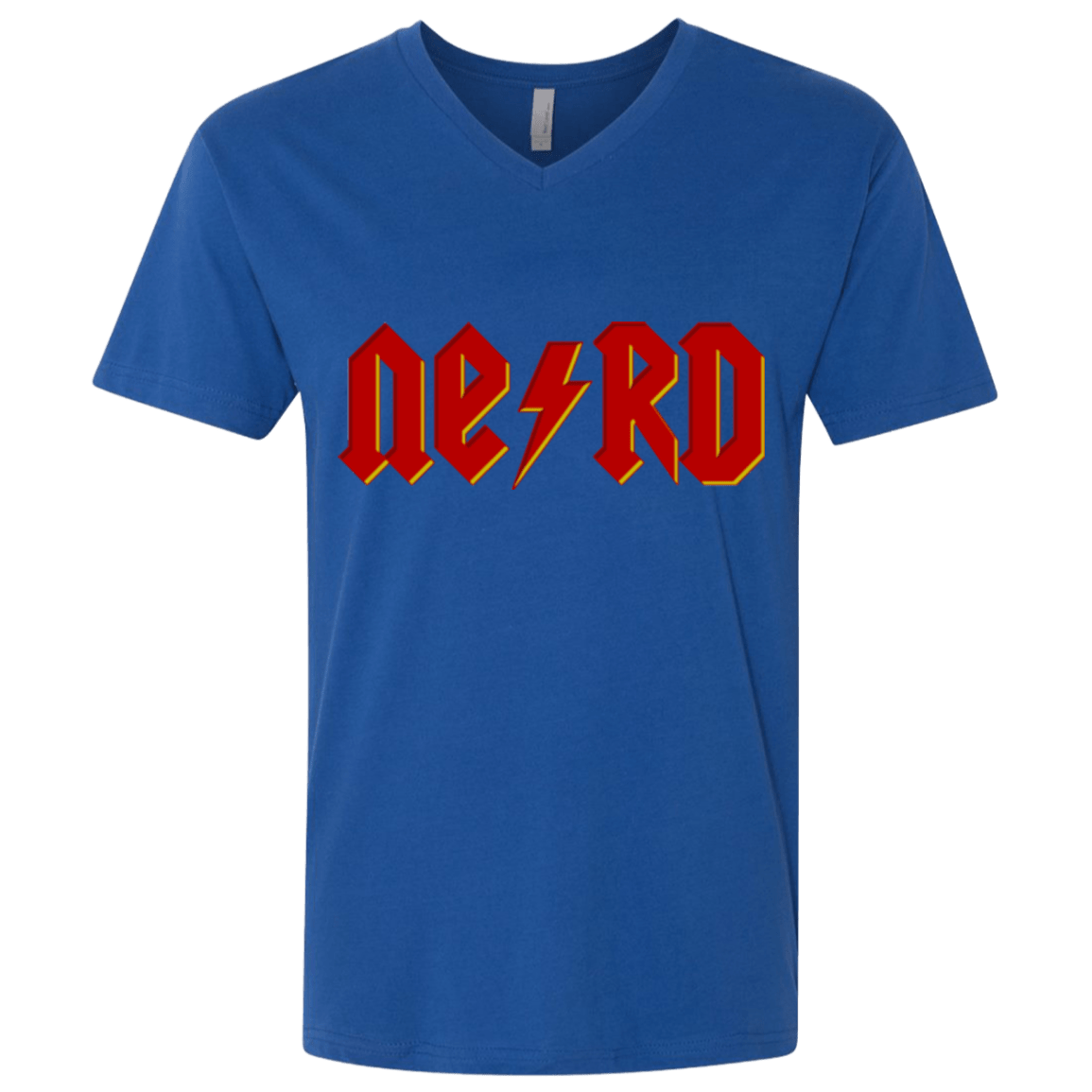 T-Shirts Royal / X-Small NERD Men's Premium V-Neck