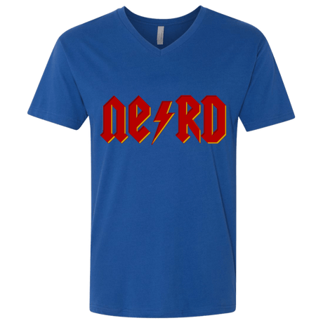 T-Shirts Royal / X-Small NERD Men's Premium V-Neck