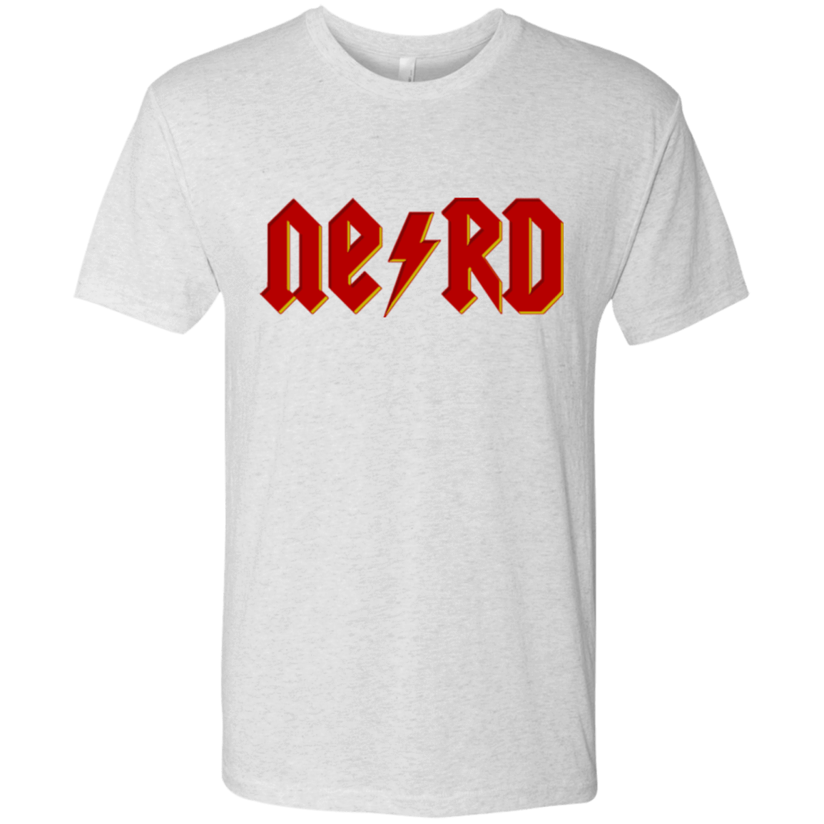 T-Shirts Heather White / Small NERD Men's Triblend T-Shirt