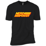 T-Shirts Black / YXS Nerd Power Boys Premium T-Shirt