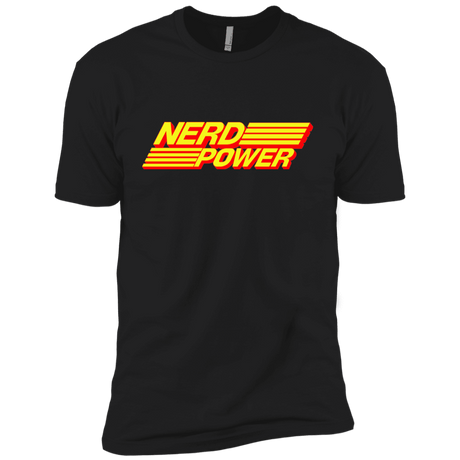 T-Shirts Black / YXS Nerd Power Boys Premium T-Shirt