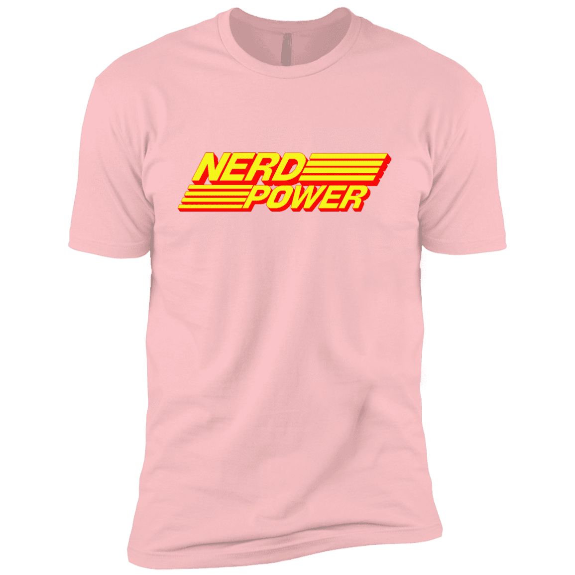 T-Shirts Light Pink / YXS Nerd Power Boys Premium T-Shirt
