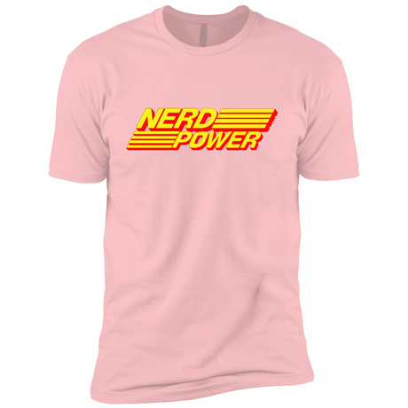 T-Shirts Light Pink / YXS Nerd Power Boys Premium T-Shirt