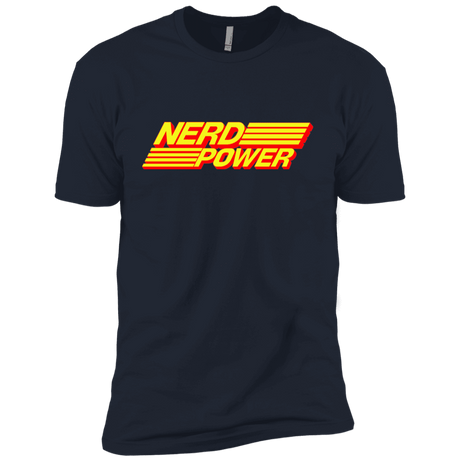 T-Shirts Midnight Navy / YXS Nerd Power Boys Premium T-Shirt