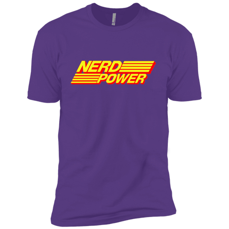 T-Shirts Purple Rush / YXS Nerd Power Boys Premium T-Shirt