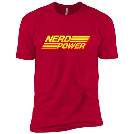 T-Shirts Red / YXS Nerd Power Boys Premium T-Shirt