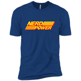 T-Shirts Royal / YXS Nerd Power Boys Premium T-Shirt